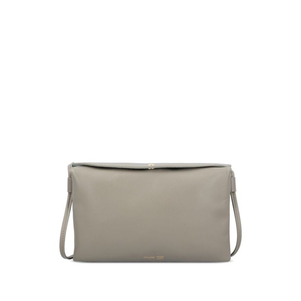 Celine Women Trio Leather Mini Bag